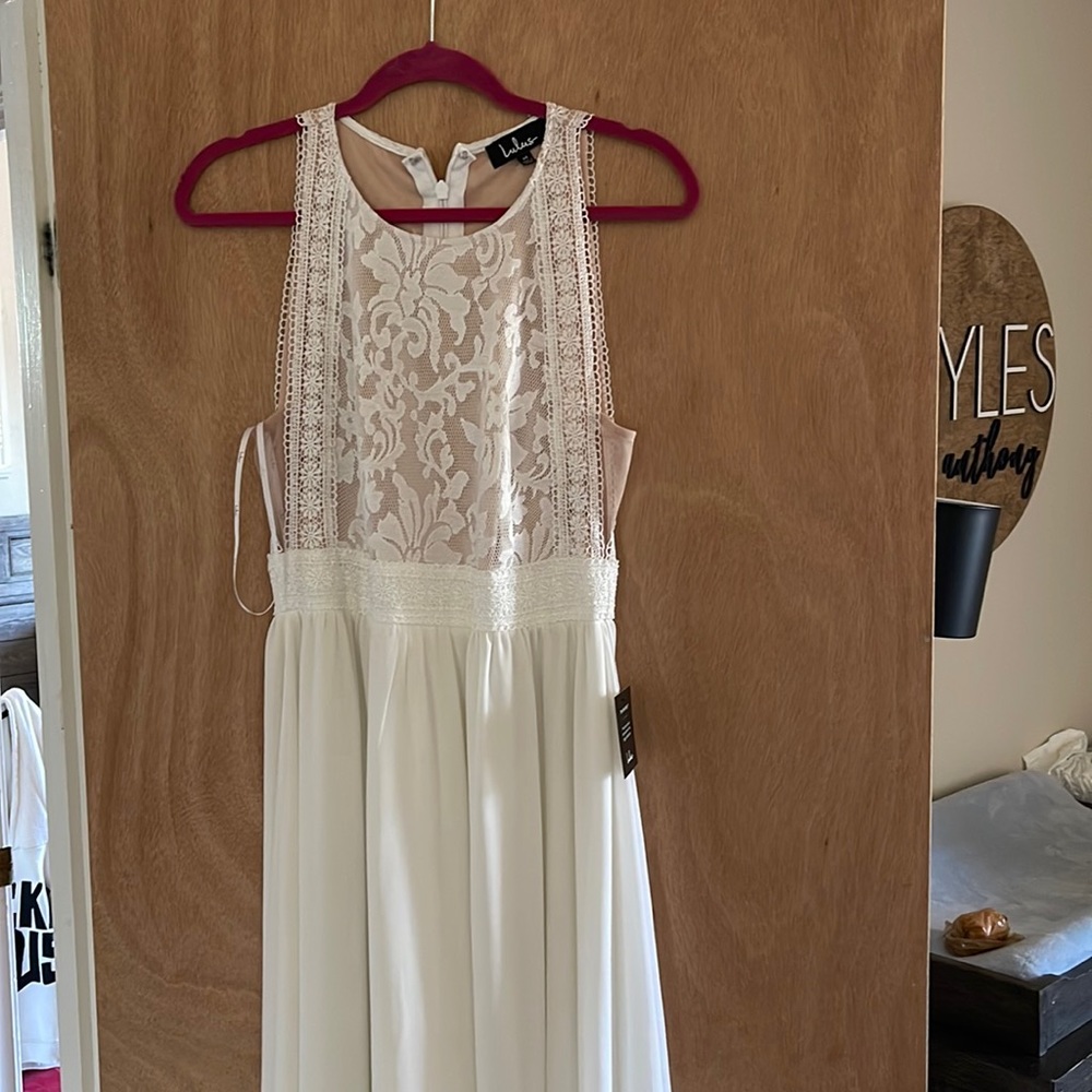 Lulus Lace Bridal Dress